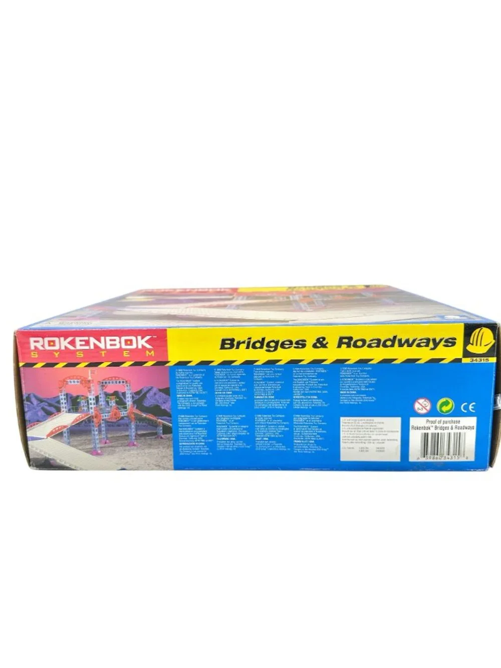 Rokenbok System Bridges and Roadways Building Set 34315- 173 Pcs (4 pcs missing)